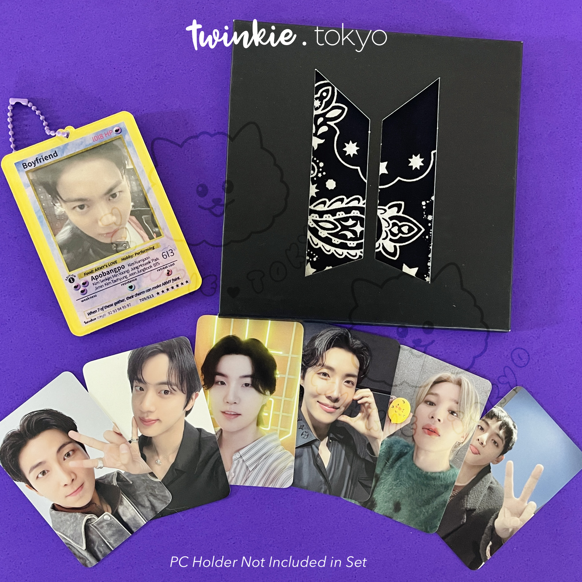 BTS トレカ TOKYO BTS WORLD TOUR 7枚セット BTS ARMY Zone Festa 2025 Photocard or OT7 Set+ Bandana — Twinkie.Tokyo